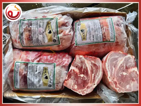 Gù Bò Úc Nolan Đông Lạnh – Thịt Mềm, Vân Mỡ Đẹp Cho Món Nướng, Phở - Ảnh 5