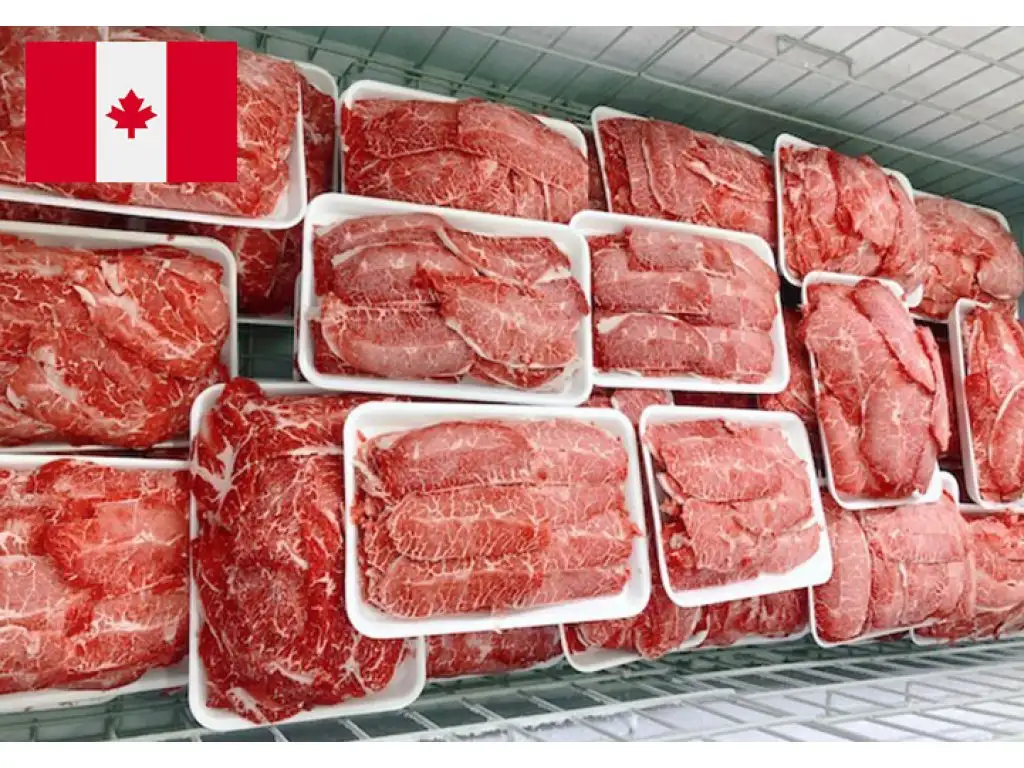 Lõi Vai Bò Canada JBS Nguyên Thùng 20kg Giá Sỉ